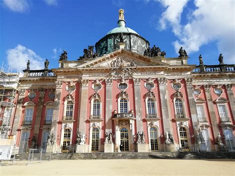 The New Palace In Potsdam Germany Residence Of Prussian Kings And