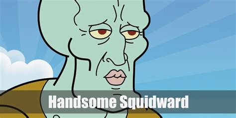 Handsome Squidward Spongebob Squarepants Costume For Cosplay Halloween