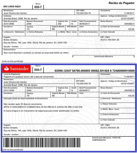 O app vai mostrar também as taxas e a quantidade de moedas utilizadas no pagamento Layout do boleto comum - Base de Conhecimento do Boleto Simples