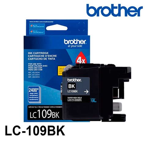 Tinta Brother LC 109BK Negro J6720Dw Original G Limagars Peru