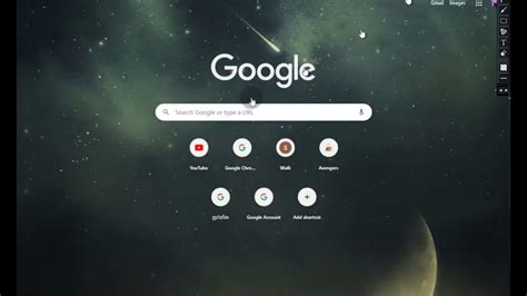 add background image to google home page - YouTube