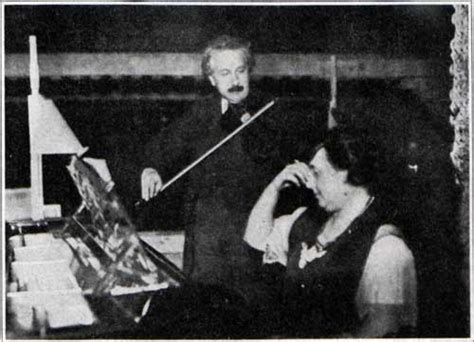 Albert Einstein Playing Music With His Wife The Saturday Evening Post