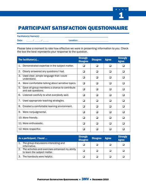 11 Meeting Survey Examples Pdf Word Examples