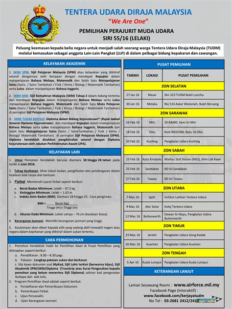 Hantar maklumat diatas ke alamat seperti dibawah : Iklan Temuduga Tentera Udara Diraja Malaysia (TUDM)-1 ...