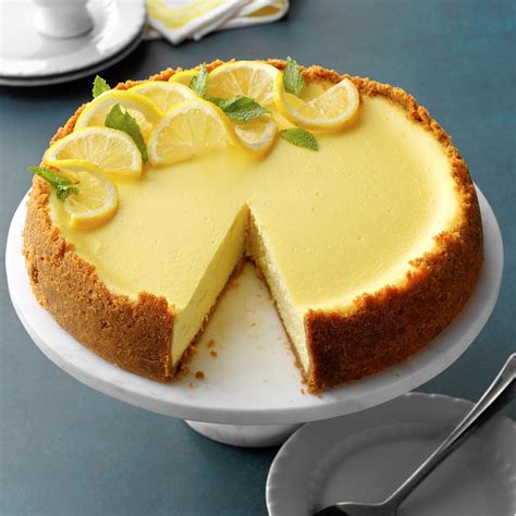 Lemon Dream Cheesecake Recipe How To Make It Taste Of Home