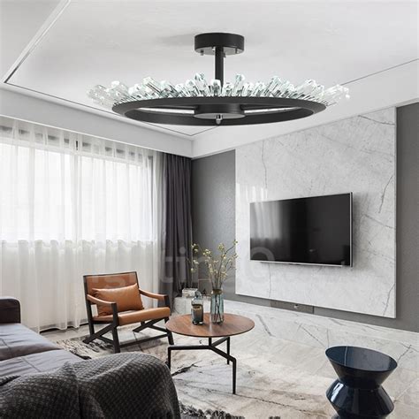 Refresh your space with show stopping designs and retro styles working in harmony with your living room furniture. Modern/Contemporary Crystal Ceiling Lights Bedroom Living ...