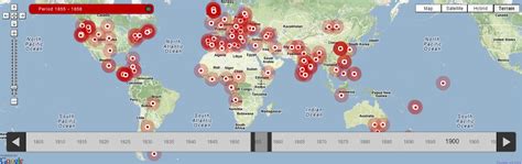 World History Teachers Blog Map Of Every War Ever