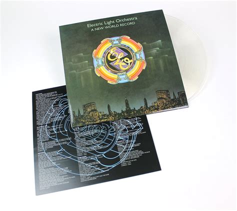 A New World Record Clear Vinyl Lpelectric Light Orchestraエレクトリック