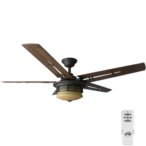 Hampton Bay Pendleton 52 In Indoor Oil Rubbed Bronze Ceiling Fan With
