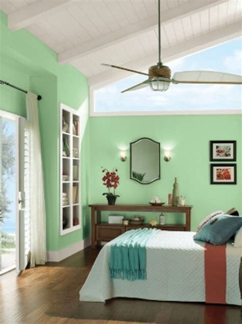 7 Mint Color Design Ideas For Brighter Home Interior Mint Green Walls Green Rooms Interior