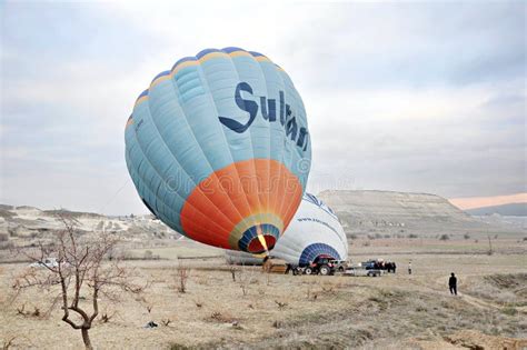 Cappadocia Small Balloon Accident Before Flight In Cappadocia Turkey