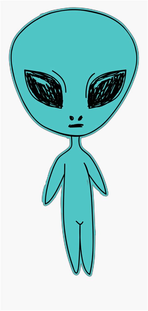 Blue Alien Aliens Pastel Aesthetic Aesthetics