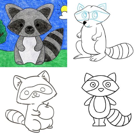 Easy Raccoon Drawing Ideas How To Draw A Raccoon