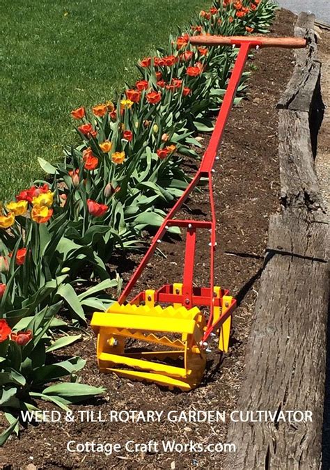 Rotary Garden Cultivator Rolling Drum Chopper Blades And Tines Garden