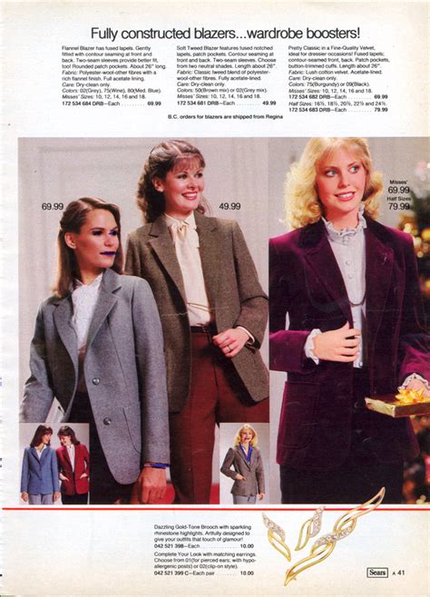 Retrospace Catalogs 14 Sears Fashion 1981