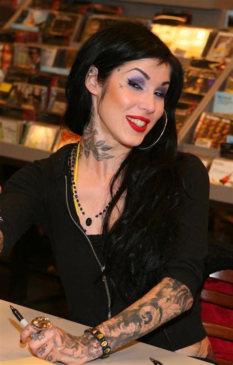 Afrenchieforyourthoughts Kat Von D Tattoos On Her Body