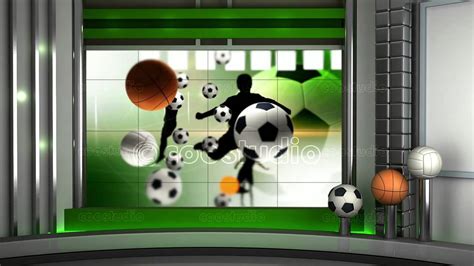 Background Virtual Hilarious Sports Dark Virtual Green Abstract