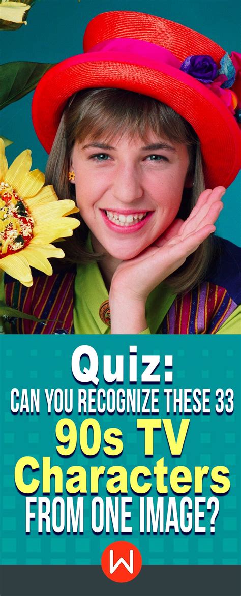 Quiz Can You Recognize These 33 90s Tv Characters From One Image