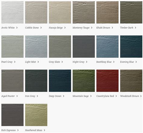 James Hardie Siding Colors And Styles Distinctive Homes