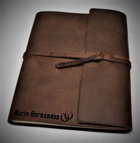 Premium Leather Journal Personalized Custom Engraved Etsy