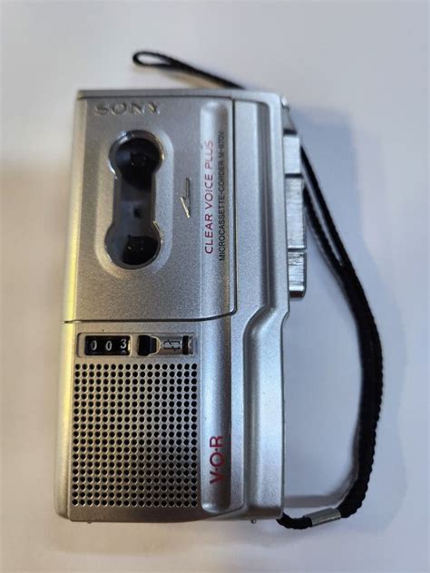 Sony Microcassette Corder M670v Audio Voice Recorders On Carousell