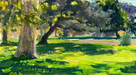 Concept Design Academy Gouache Landscape Painting With Mike Hernandez This Weekend~