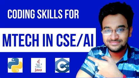Coding Skills Needed For Mtech In Cseai Iisc Iits Placement