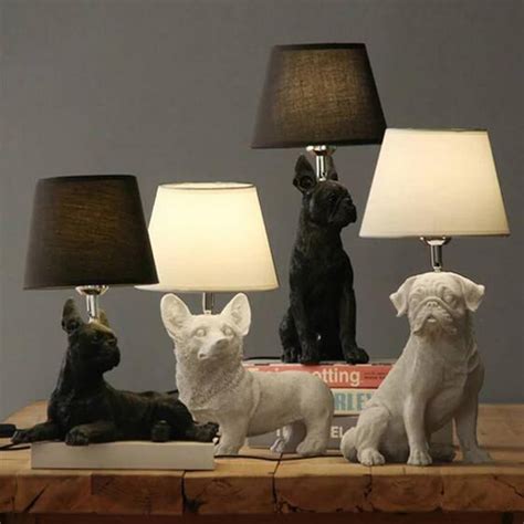From our bestselling monkey lamps to stylish gold flamingo lights, we've got something to suit any fellow animal lover. Aliexpress.com : Buy Resin Cute Dog Table Lights Lamp bedside Corgi Boston Pug Beagle Dog Desk ...