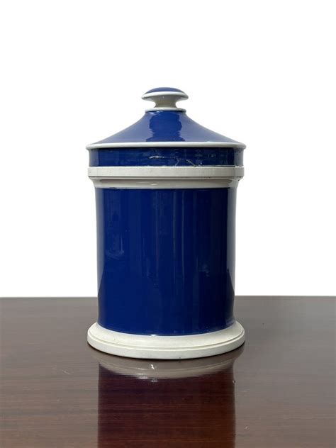 Antique Victorian Ceramic Apothecary Jar 1890s For Sale At Pamono