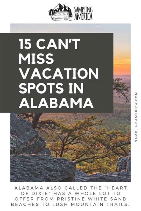 The Top 15 Cant Miss Country Vacation Spots In Alabama