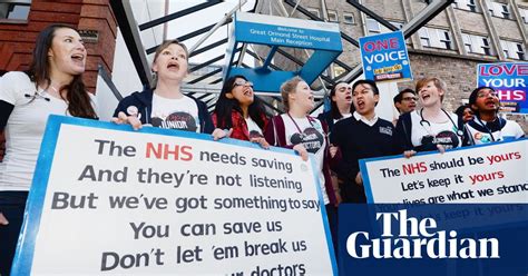 Junior Doctors Strike Across England In Pictures Society The Guardian
