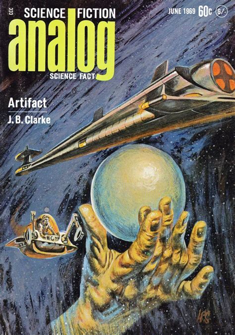 Analog June 1969 Cover Art By Leo Summers Science Fiction Magazines