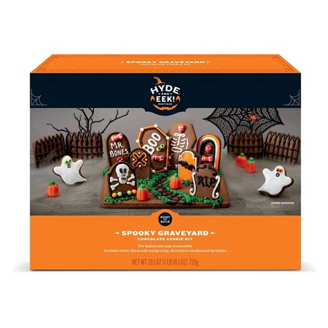 Halloween Spooky Graveyard Chocolate Cookie Kit Target Haunted House