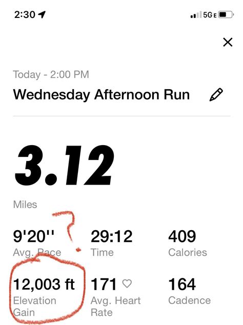 Elevation Gain Completely Incorrect I Run On Flat Road So Not Quite