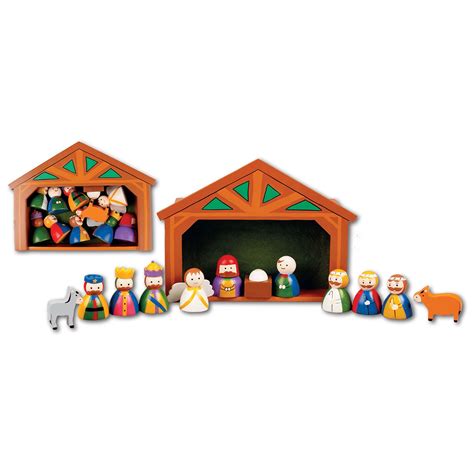 Wooden Nativity Set For Children Westminster Abbey Shop