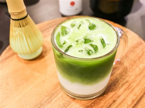 How To Make Iced Matcha Green Tea Latte With Uji Matcha From Kyoto