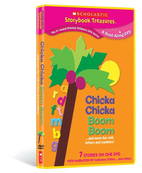 Chicka Chicka Boom Boom And Chicka Chicka 1 2 3 Scholastic Storybook Treasures English Full