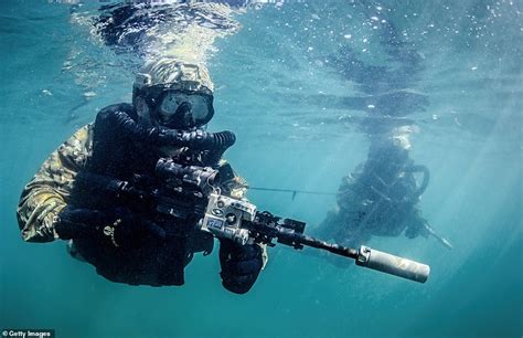 Turkeys Navy Seals Are Seen Undergoing Military Training Underwater