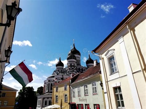 Tallinn Estonia Streets Downtown Highlights Architecture And Facades