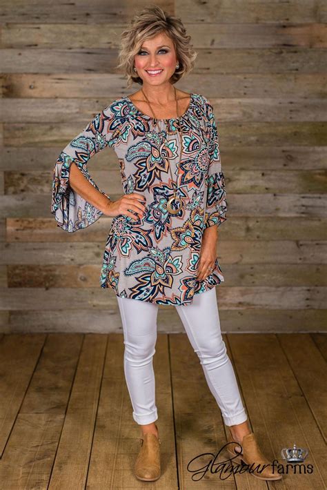 Funky Clothes For 50 Year Olds Dressy Tops For Women Over 50