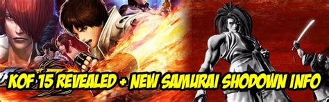 Snk Reveals The King Of Fighters 15 In Development Samurai Shodown