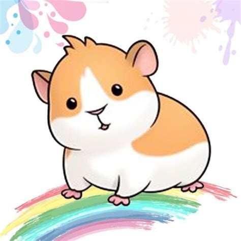 Easy Hamster Drawing Free Download On Clipartmag