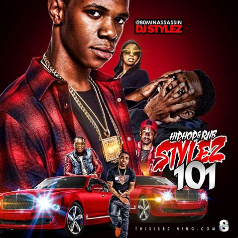 mixtape hiphopandrnb stylez vol 101 hosted by 80minassassin dj stylez mixtape mixtape cover dj