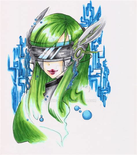 Cybernetic Girl By Vashie Kun On Deviantart