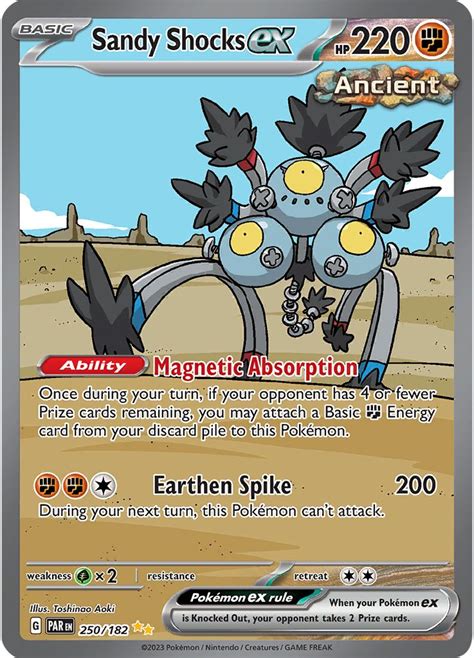 Pokémon Card Database Paradox Rift 250 Sandy Shocks Ex