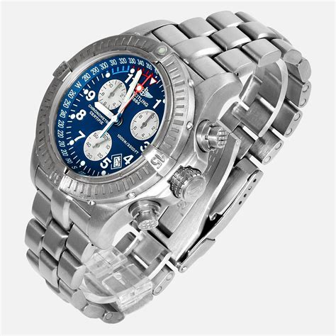 Breitling Chrono Avenger M1 Titanium Blue Dial E73360 Neofashion