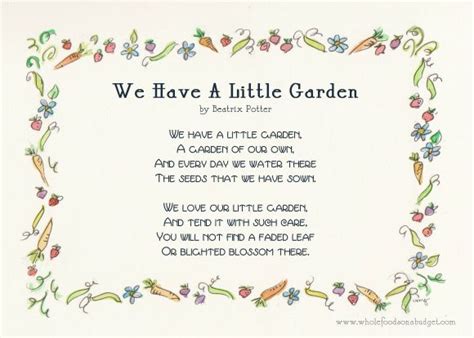 Gardenpoem 001 Wm 580p Nursery Poem Garden Poems Garden Quotes