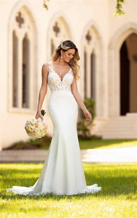 Stella York Simple And Sleek Wedding Gown 6648 New Wedding Dress Save