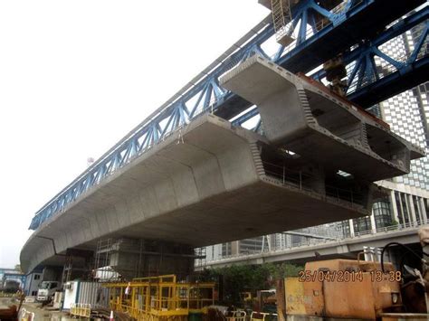 Pre Cast Segmental Bridge Construction Engenharia Civil Ponte Urbanismo