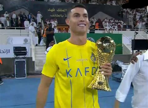 Video Cristiano Ronaldo Wins The Arab Cup Of Champions With Al Nassr